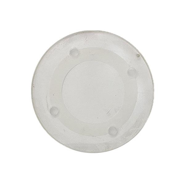 شیشه 3 میل گرد چهار سوراخه قطر 97 میلیمتر