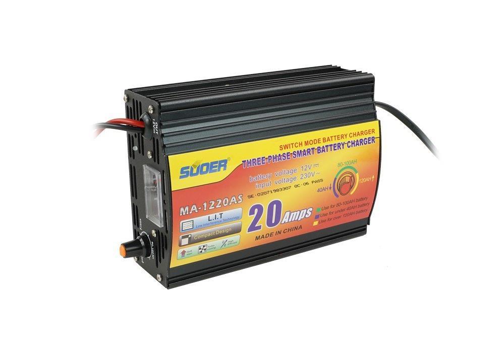 شارژر باتری 12 ولت 20 آمپر مدل (MA-1220AS)