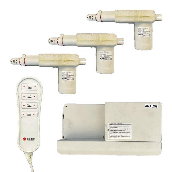 ست کامل کنترل باکس و ریموت CBX01 ANALOG ( 3 عدد جک ۱۰ سانت)