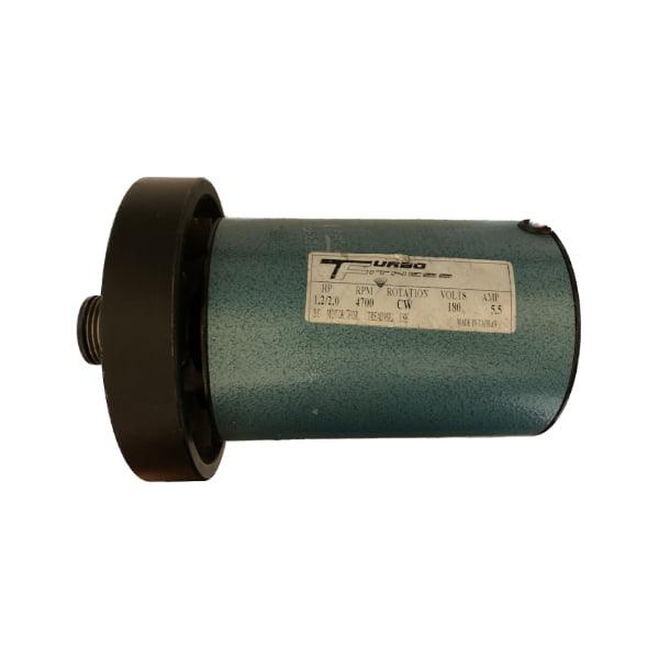 موتور تردمیل 180 ولت 1.2 HP طول 19 سانت توربو مدل (آبی باریک) (بدون شفت پروانه)