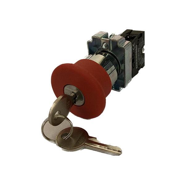 امرجنسی قارچی سوئیچ دار مدل (XB2-BS142)