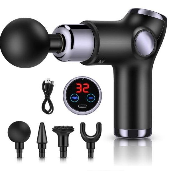 ماساژور تفنگی (گان) mini fascial gun مدل (فشاری)