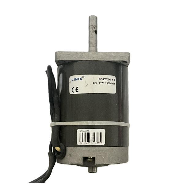 موتور 24 ولت DC (وات 41) (2000 RPM)(LINIX) مدل (63ZY24-41)