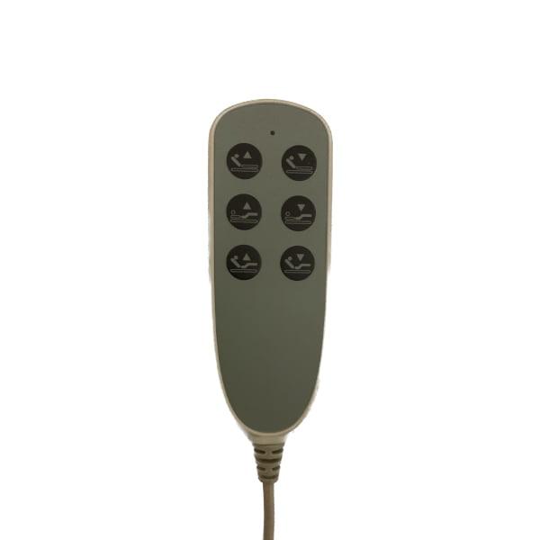 ریموت کنترل دو شکن تخت بیمارستانی (ریچمت) مدل (3512)