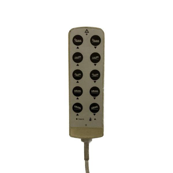 ریموت کنترل (هندست) تخت بیمارستانی 6 شکن (DEWERT) مدل (C62032)