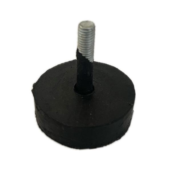 پایه لاستیکی قطر 50 میلیمتر پیچ M8 طول پیچ 35 میلیمتر