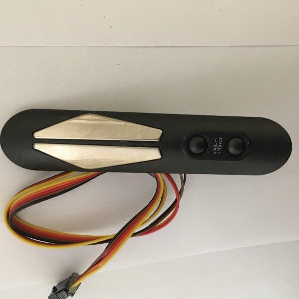 دسته ضربان قلب و کلید سرعت تردمیل