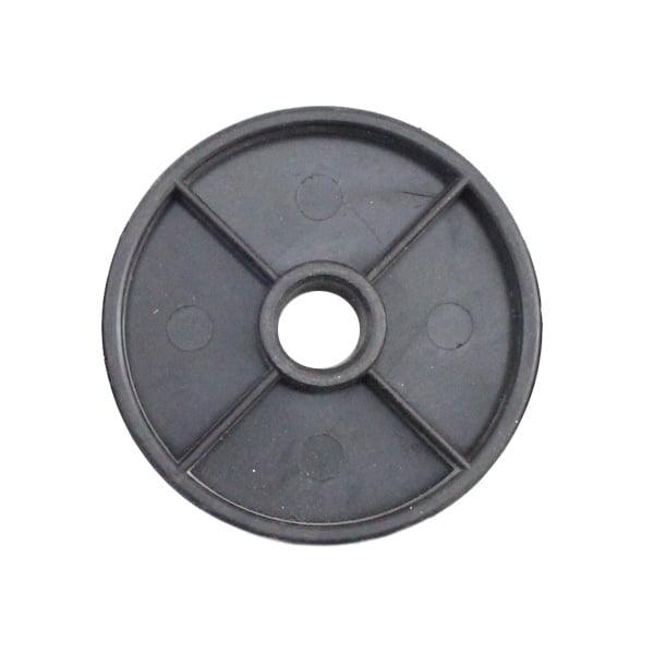 چرخ تردمیل قطر 74 میلیمتر ضخامت 22 میلیمتر سوراخ 15 میلیمتر