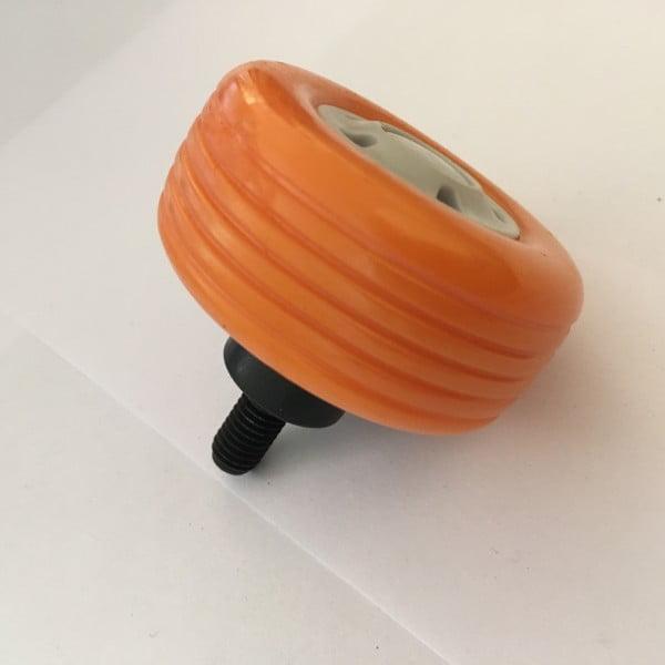 چرخ ثابت محور بغل قطر 54 میلیمتر ضخامت 23 میلیمتر